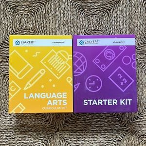Calvert Homeschool Kindergarten Language Arts and Starter Kit